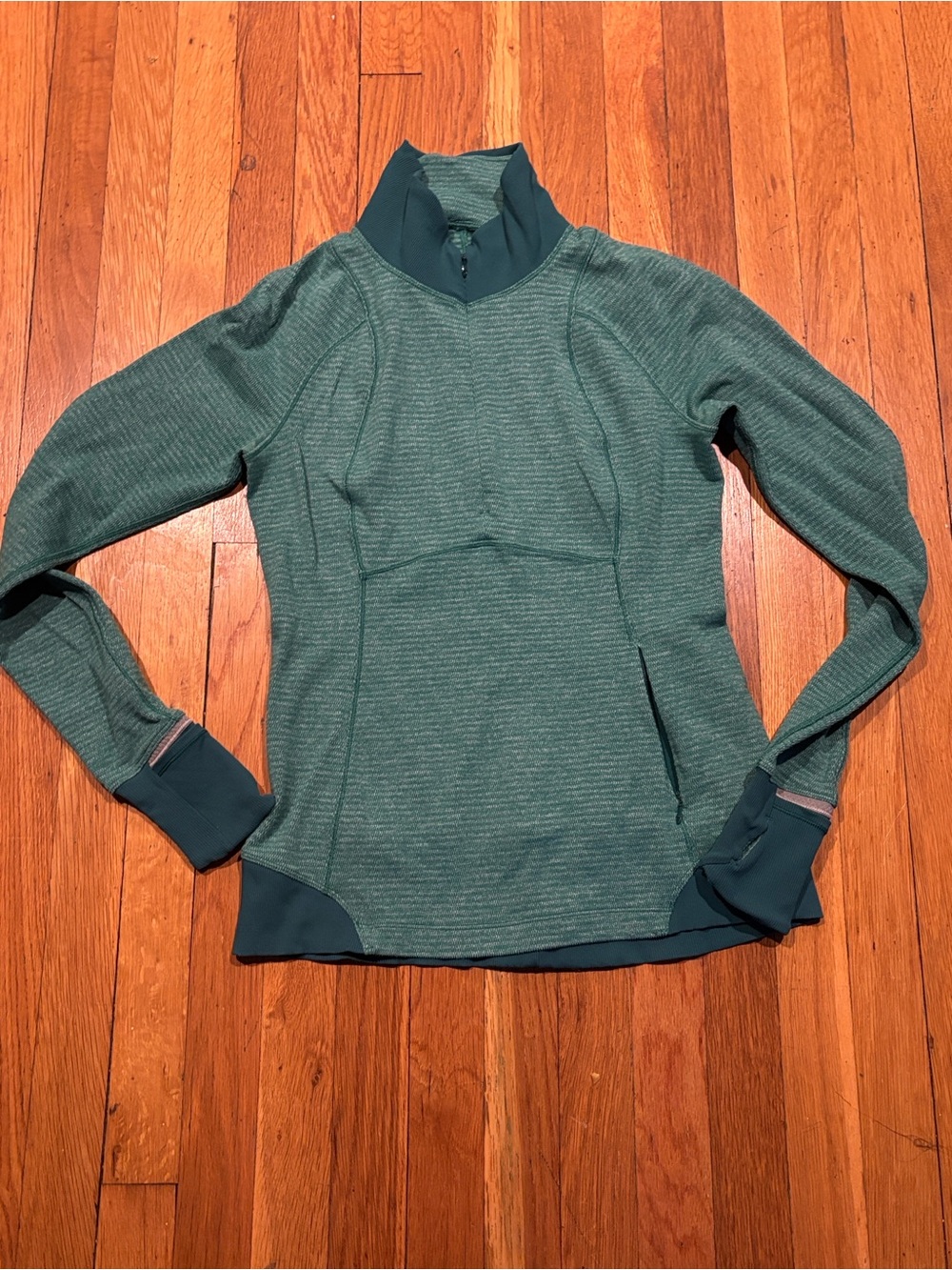Lululemon Runderful 1/2-Zip Pullover featuring textured Rulu fabric